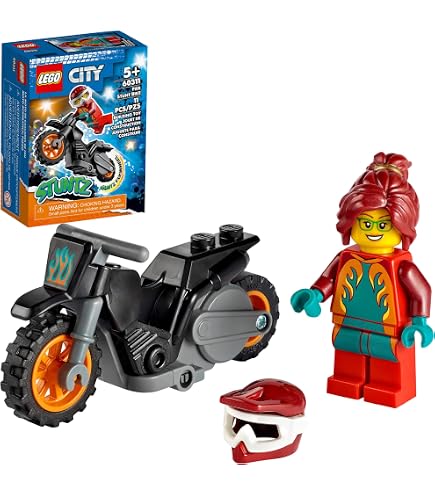 Amazon.com: LEGO City Selfie Stunt Bike 60309 Building Kit; Fun